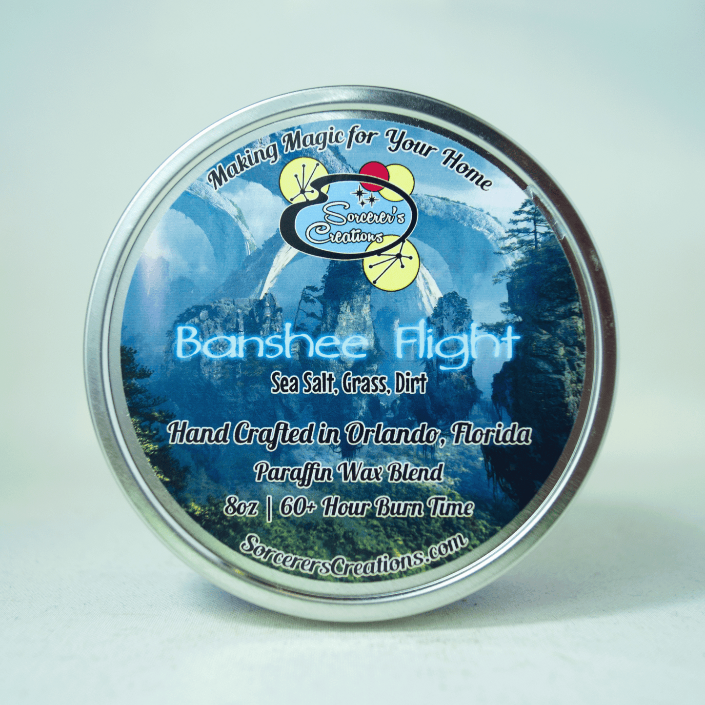 Banshee Flight Large Candle