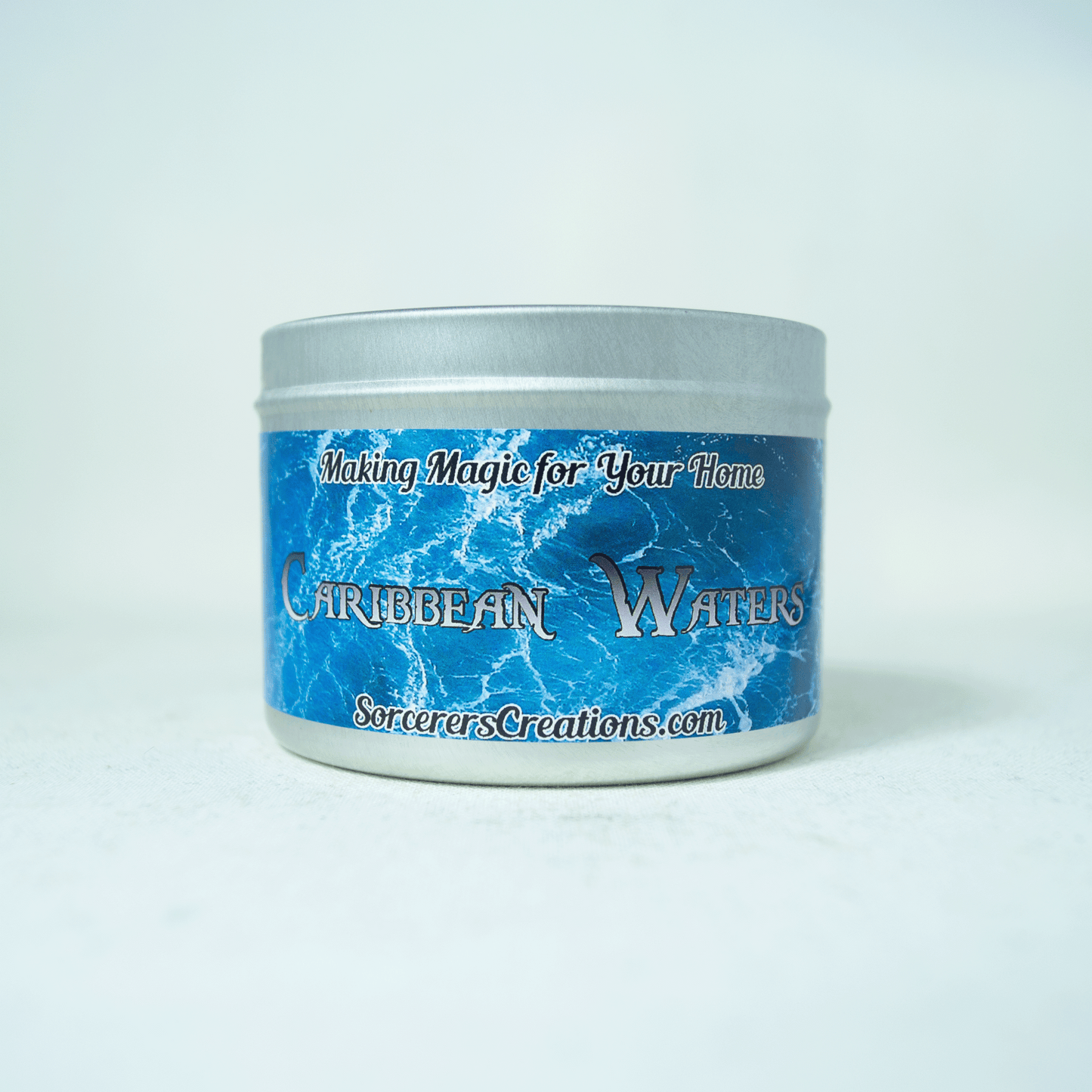 Caribbean Waters Small Candle