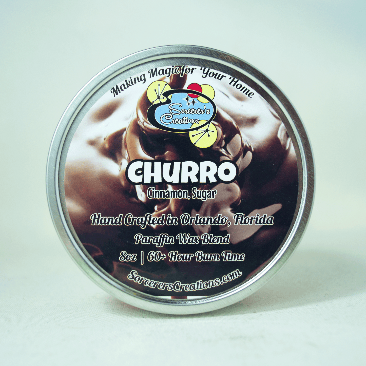 Churro Large Candle