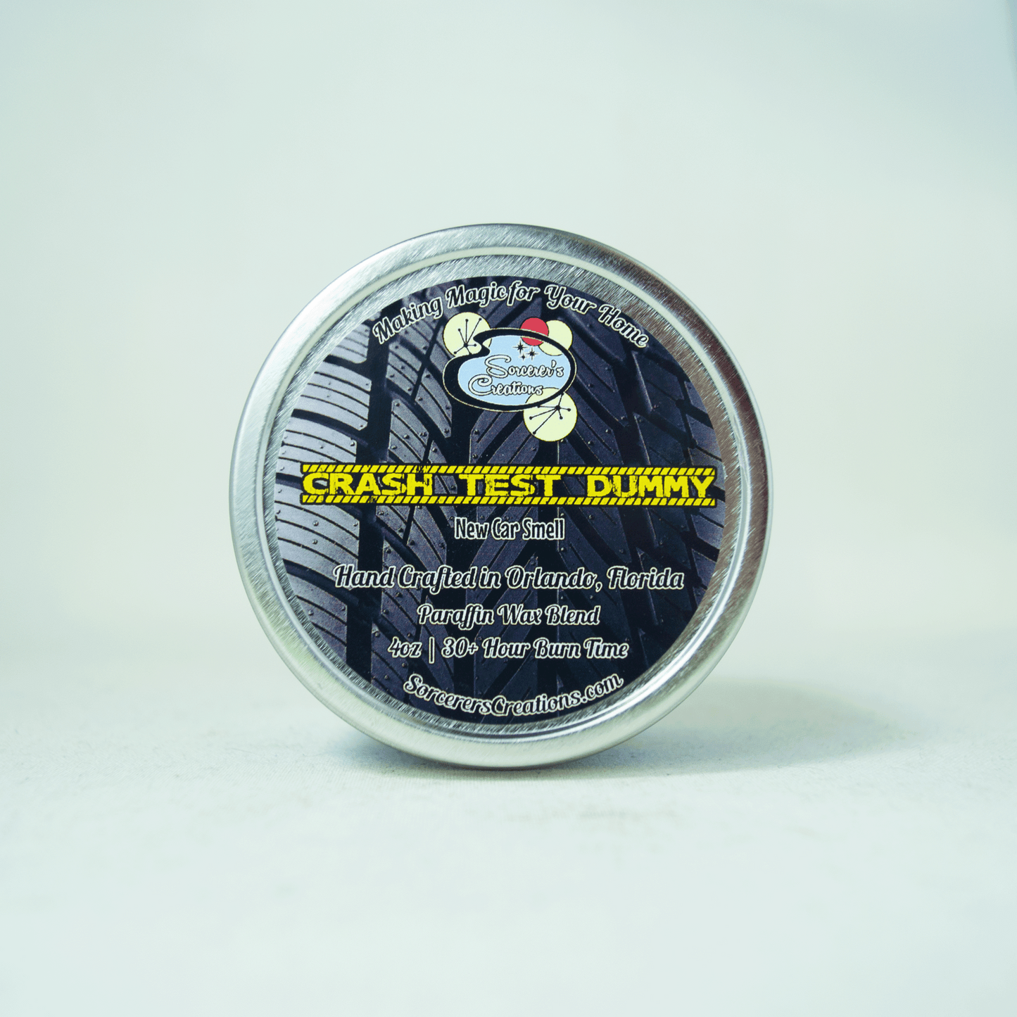 Crash Test Dummy Small Candle