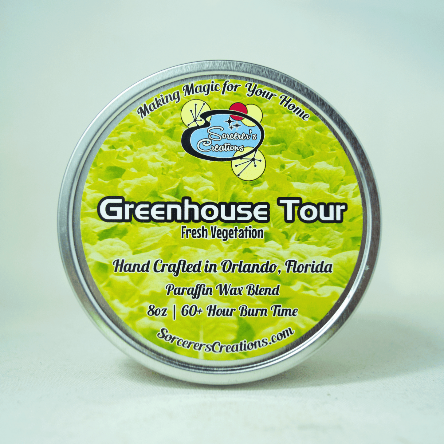 Greenhouse Tour Large Candle
