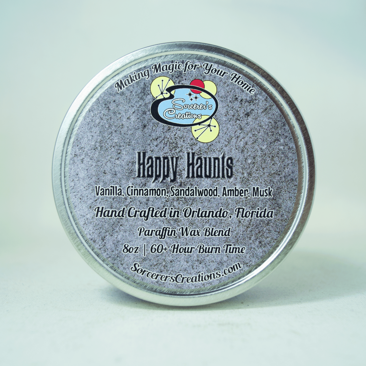 Happy Haunts Large Candle