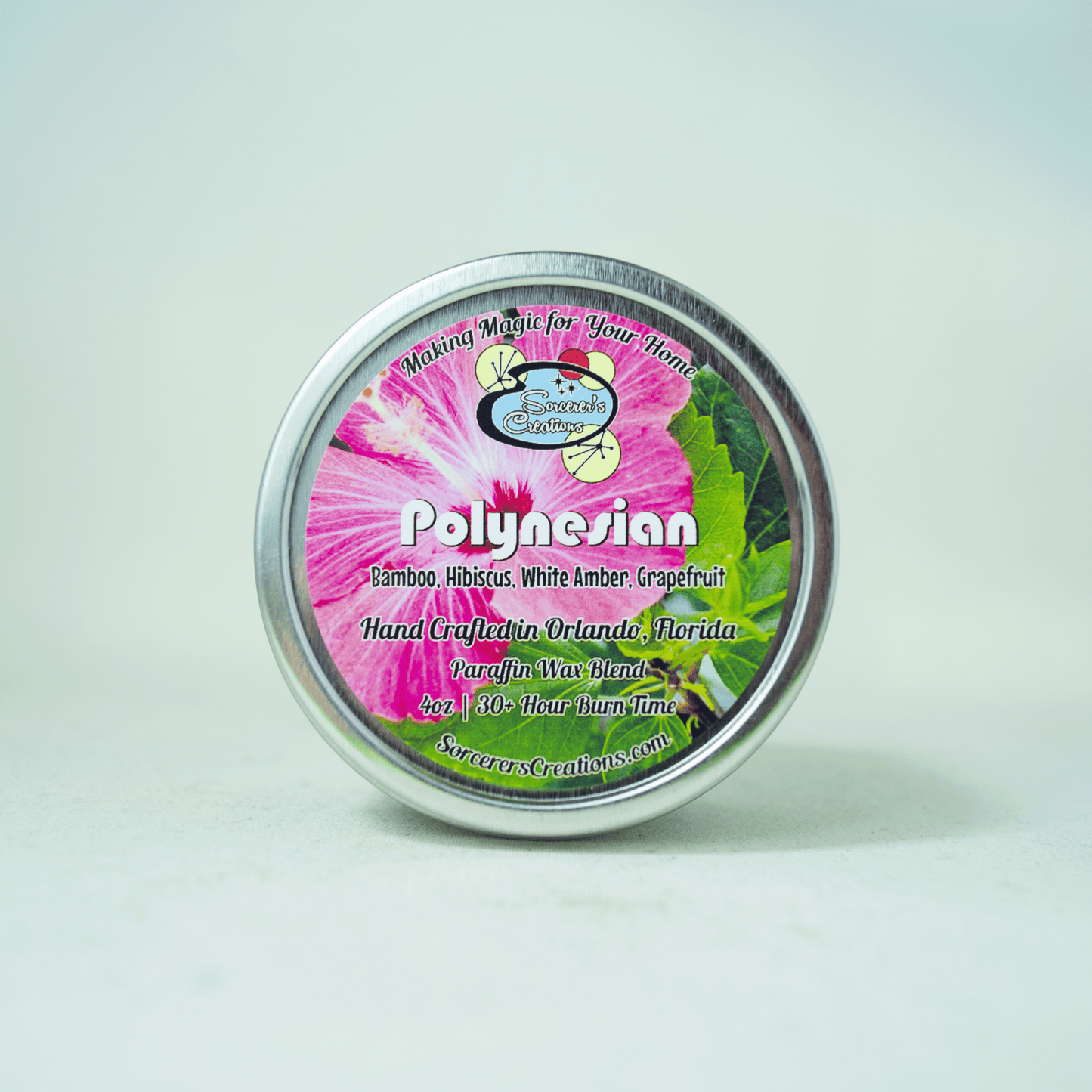 Polynesian Small Candle