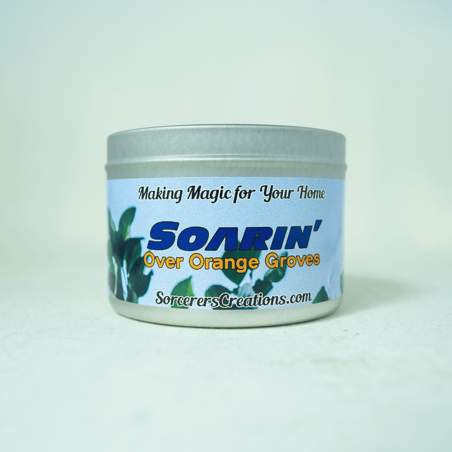 Soarin' Over Orange Groves Small Candle